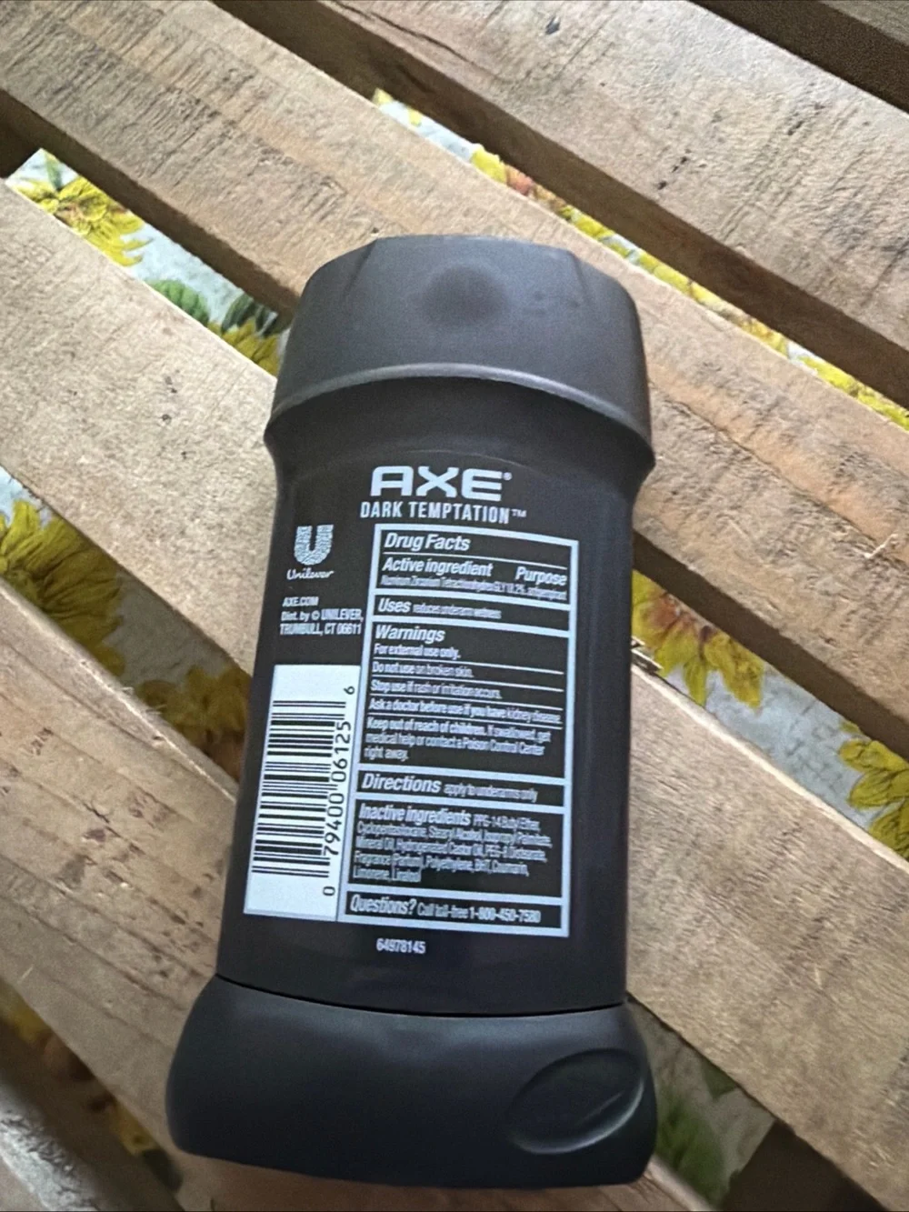 4-Axe Dark Temptation Antiperspirant deodorant Stick -